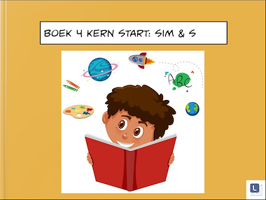 Lesmateriaal i3LEARNHUB interactief boek 4 SIM van auteur Gratis leuke leesboekjes