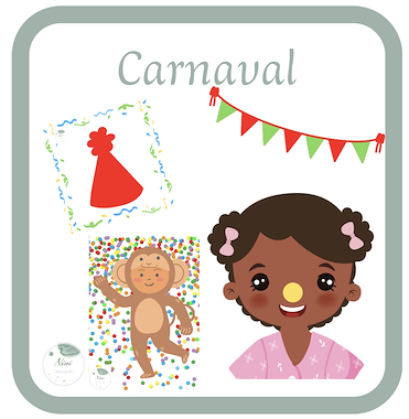 Lesmateriaal Carnaval van auteur Nini