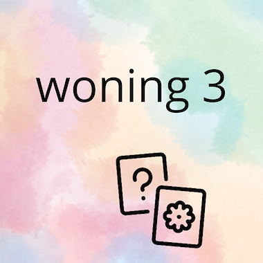 Lesmateriaal AN - mijn woning (deel 3) - spel 7: memory van auteur Peggy Van Rompaey