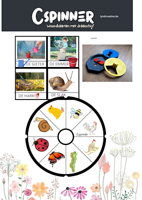 Lesmateriaal Woordenschat : de lente van auteur LYND slide 1