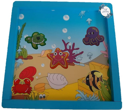 Lesmateriaal Wooden playset 'Onderwaterwereld' van auteur Juf Lindsay