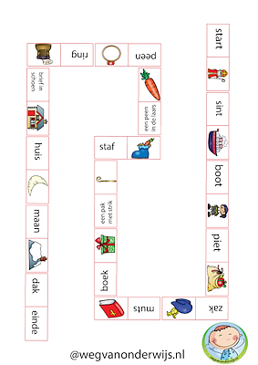 Lesmateriaal Leesrups Sinterklaas van auteur wegvanonderwijs