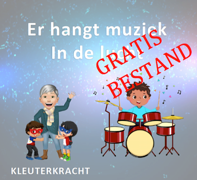 Lesmateriaal Een muzisch doeblaadje van auteur Kleuterkracht
