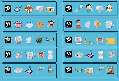 Lesmateriaal Thema restaurant: zoekspel van auteur Juf Katy slide 2