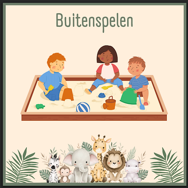 Lesmateriaal Dagritme kaartjes thema jungle van auteur Juf Jennifer slide 3