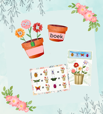 Lesmateriaal Thema: Bloemen (minibundel) van auteur Juf Anke slide 3