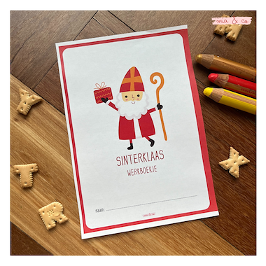 Lesmateriaal Werkboekje Sinterklaas  van auteur MiaenCo slide 2