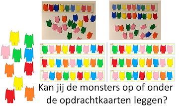 Lesmateriaal kleurrijke monsters - patroon verder zetten van auteur Little Play Friends slide 2