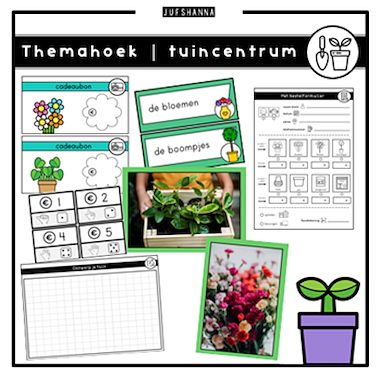 Lesmateriaal Themahoek | Het tuincentrum van auteur Juf Shanna slide 2