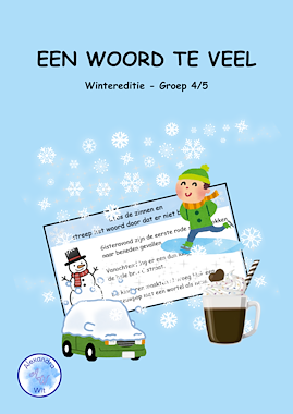 Lesmateriaal Een woord te veel - winter (groep 4-5)) van auteur Alexandra Wit