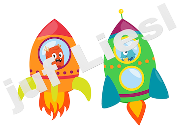 Lesmateriaal Classdojo naamkaartjes deur thema ruimte van auteur De monsterklas van Juf Liesl slide 4