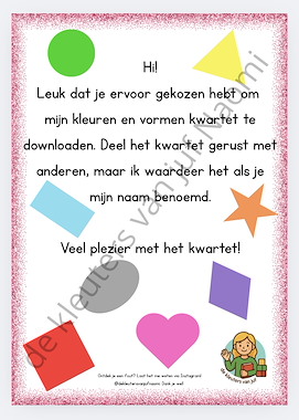 Lesmateriaal True van auteur De kleuters van juf Naomi
