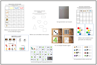Lesmateriaal Thema 'draden'  van auteur juf Marjolijn slide 2