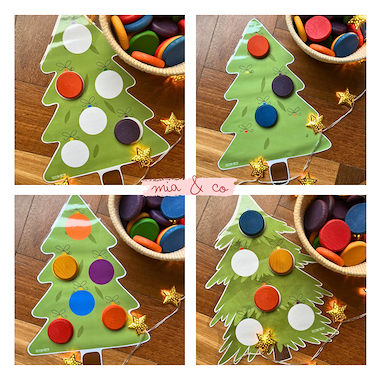 Lesmateriaal Gekleurde kerstballen  van auteur MiaenCo slide 3