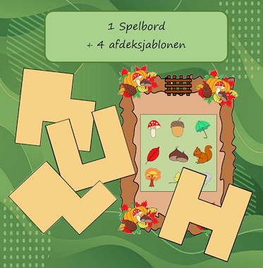 Lesmateriaal smartgame herfst van auteur Jabbedabbedoe slide 3