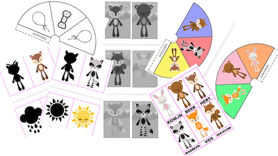 Lesmateriaal bundel thema Knuffels van auteur Little Play Friends slide 2