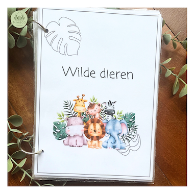 Lesmateriaal Kijkboekje Wilde dieren  van auteur MiaenCo slide 2