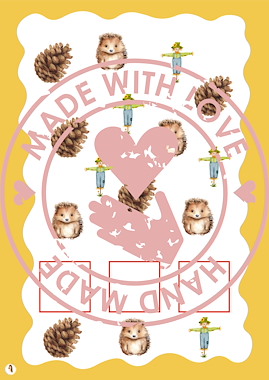 Lesmateriaal Telkaarten - herfst van auteur Juf Lise slide 4