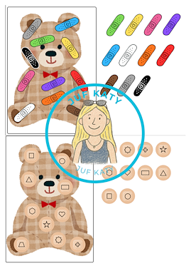 Lesmateriaal Thema de dokter/ziek zijn : Verzorg de beren van auteur Juf Katy slide 3