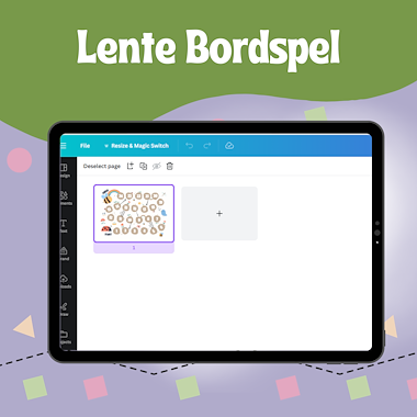 Lesmateriaal Lente Bordspel van auteur Kelly Meeus slide 2