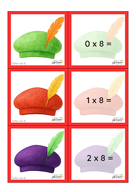 Lesmateriaal Zaklampspel Sinterklaas - tafel van 7 t/m 9 van auteur De klas van juf Laura slide 2