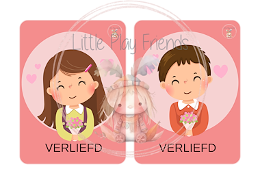 Lesmateriaal Gevoelskaarten van auteur Little Play Friends slide 4