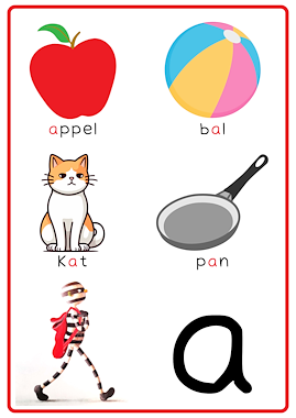 Lesmateriaal Letterposters klank/letter van de week van auteur klasvanjufmarloes slide 1