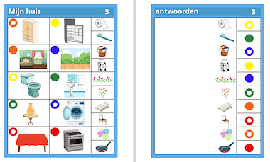 Lesmateriaal Pico piccolo: thema: bij mij thuis / mijn huis van auteur Juf ilona slide 3