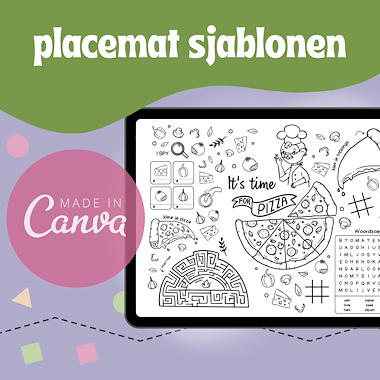 Lesmateriaal Placemats Canva Sjablonen van auteur Kelly Meeus slide 2