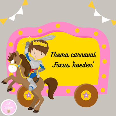 Lesmateriaal Carnaval Bundel  van auteur Juf Gwenn
