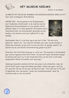 Lesmateriaal Vreemde krantenberichten - Begrijpend lezen groep 5 van auteur Alexandra Wit slide 2