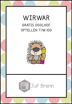 Lesmateriaal WIRWAR: OPTELLEN T/M 100 van auteur Juf Brenn