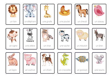 Lesmateriaal Spelletjespakket : les animaux van auteur Juf Tessa deelt slide 4