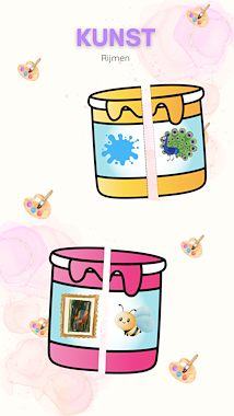 Lesmateriaal Thema kunst: Rijmen van auteur Juf Femke