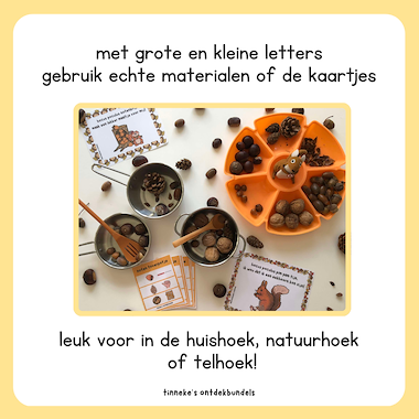 Lesmateriaal Tovertelpotjes thema noten  van auteur Tinnekes ontdekbundels slide 3