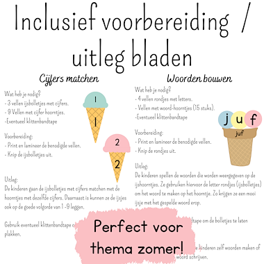 Lesmateriaal ijsjes bundel voor kleuters 75 bladzijden vol activiteiten  van auteur My Teacher Shares slide 4