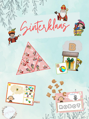 Lesmateriaal Thema: Sinterklaas (minibundel) van auteur Juf Anke