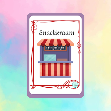 Lesmateriaal Roxillien snackkraam  van auteur kleuterwereldjes van roxillien slide 1