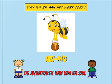 Lesmateriaal Aan het werk Zoem! van auteur Gratis leuke leesboekjes