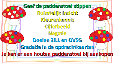 Lesmateriaal De stippen van de paddenstoel van auteur Little Play Friends slide 4