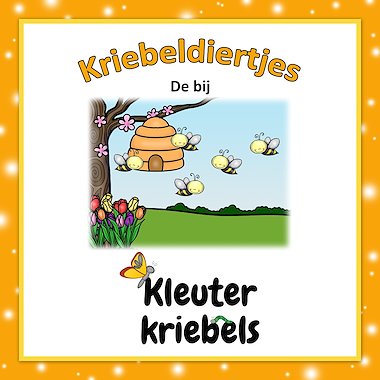 Lesmateriaal MINI THEMABUNDEL: DE BIJ van auteur Kleuter Kriebels