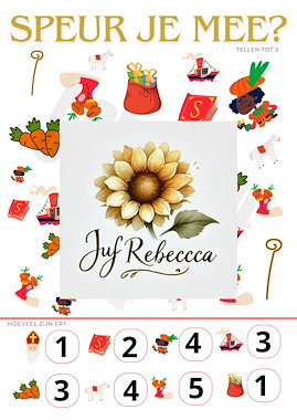 Lesmateriaal Zoekplaat thema Sint van auteur Juf Rebecca slide 2