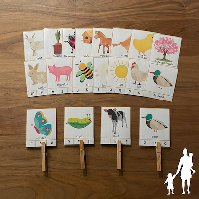 Lesmateriaal False uit de collectie Thema-lente van onderwijs lesmaterialen van auteur Nanny Melissa