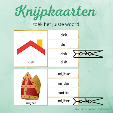 Lesmateriaal Sinterklaas - Zoek het juiste woord van auteur Nanny Melissa slide 1