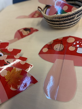 lesmateriaal Paddenstoelen rijm van auteur De klas van juf Michelle