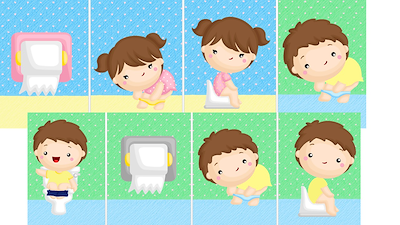 Kruipen Aankoop mechanisme Taalbundel: op het potje / het toilet | Little Play Friends | Samen Voor  Onderwijs
