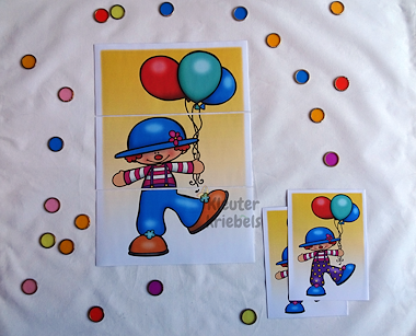 Lesmateriaal THEMABUNDEL: KIJK EEN CLOWN - JONGSTE KLEUTERS van auteur Kleuter Kriebels slide 4