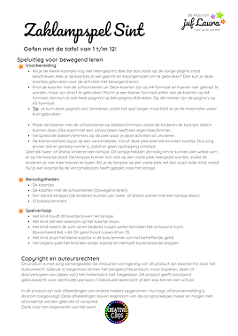 Lesmateriaal True van auteur De klas van juf Laura