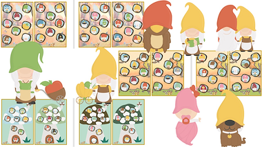 Lesmateriaal Wie woont er in jouw paddenstoel? - gezelschapsspel van auteur Little Play Friends slide 4