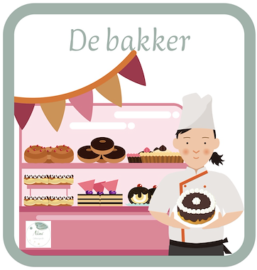 Lesmateriaal De bakker van auteur Nini